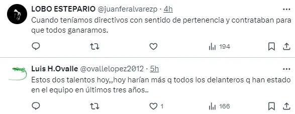 La respuesta de algunos de los hinchas al post de Atlético Nacional Foto: Captura de Twitter