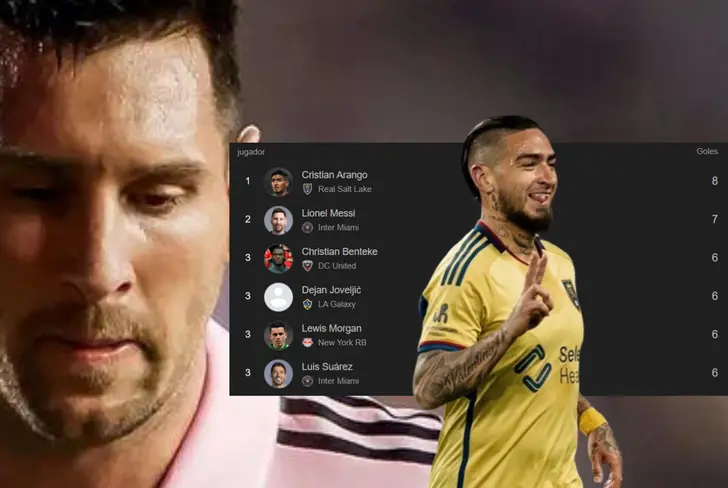 Cristian Arango, goleador de la temporada 2024 en la MLS Foto: Sofascore y MLS&nbsp;