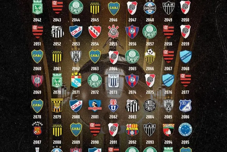 Los futuros campeones de la CONMEBOL Libertadores Foto: Bolavip