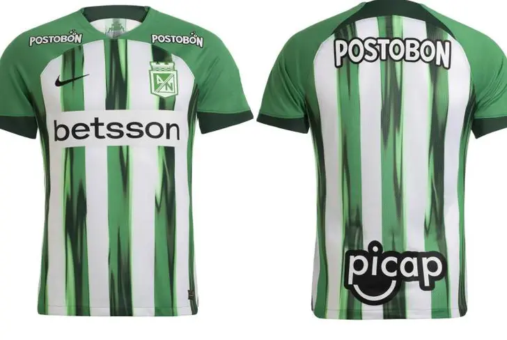 Camiseta actual de Atlético Nacional Foto: Adidas&nbsp;