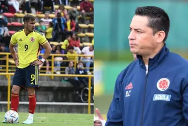 El jugador recibió la peor noticia y no fue por el entrenador de la selección Colombia sub-20
