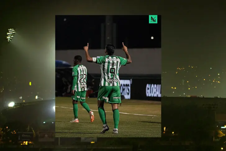 La última aparición de Jefferson Duque en el arco en Atlético Nacional Foto: Nacionaloficial&nbsp;