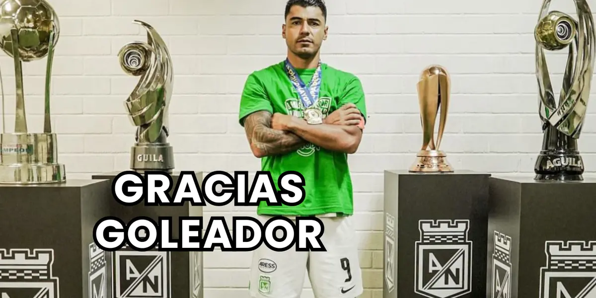 Jefferson Duque, goleador e ídolo de Atlético Nacional Foto: Nacionaloficial