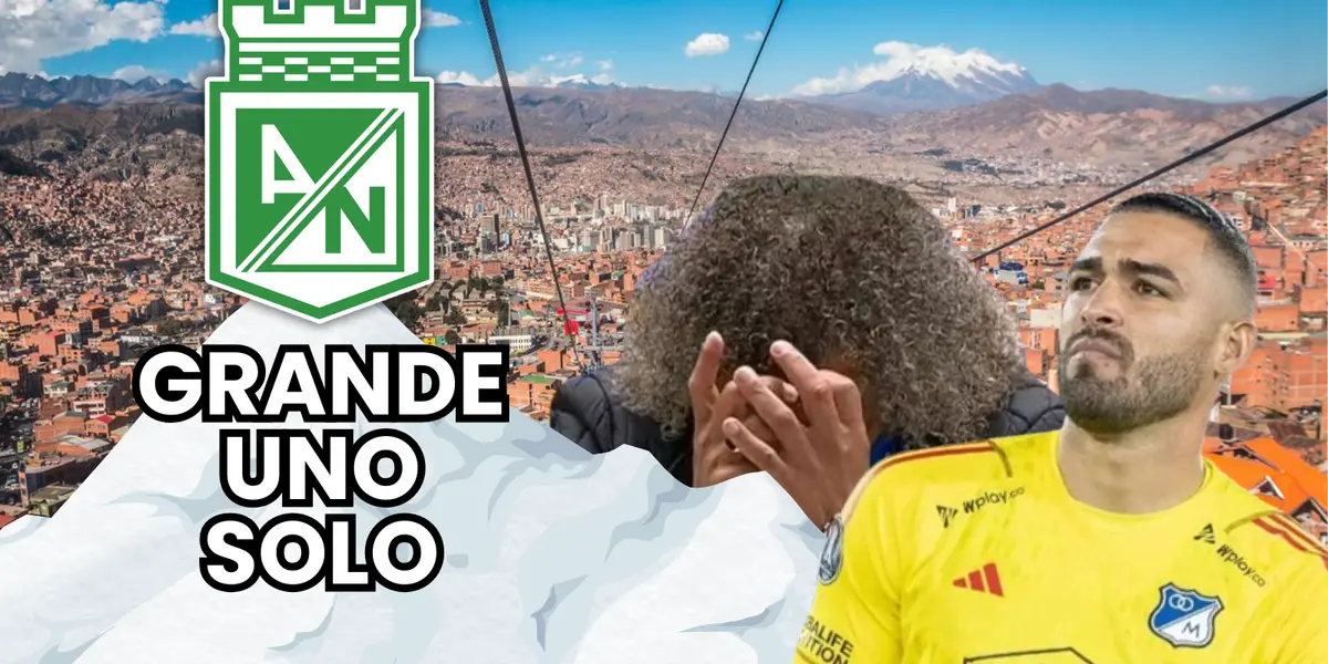 La Paz ciudad de Bolivia, Alberto Gamero y Álvaro Montero, jugadores de Millonarios FC