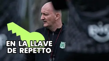 Pablo Repetto, entrenador de Atlético Nacional en este semestre