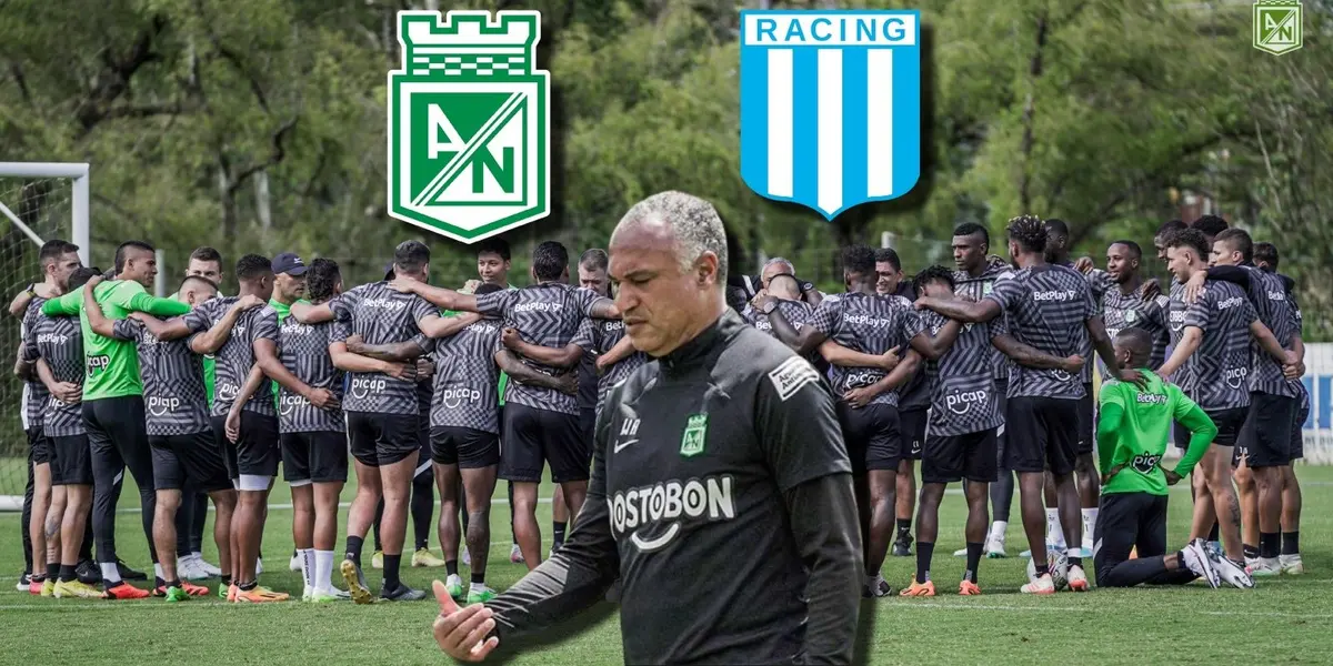 A pesar de ser un jugador que aman en Racing y en Atlético Nacional no podrá ver el partido en el Atanasio