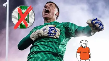 Aguerre y Morelos protagonizan duelo aparte en el partido entre Nacional y DIM.