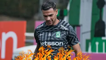 Agustín Álvarez Wallace, uno de los jugadores de peor rendimiento en Atlético Nacional