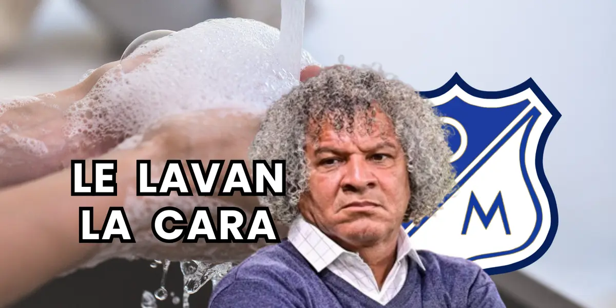 Alberto Gamero, entrenador de Millonarios en esta temporada Foto: Futbolred, Escudoteca PN y Pexels