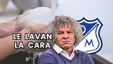 Alberto Gamero, entrenador de Millonarios en esta temporada Foto: Futbolred, Escudoteca PN y Pexels