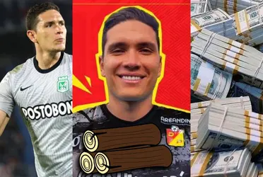 Aldair Quintana sigue con sus errores que lo ponen de tronco en el Deportivo Pereira y eso le salpica a Atlético Nacional.