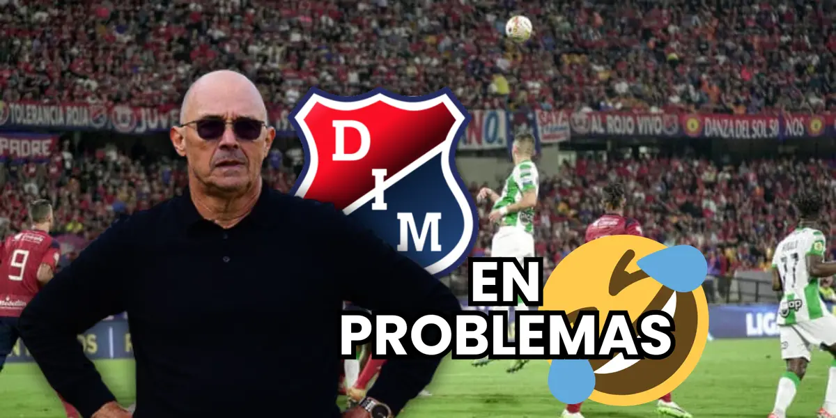 Alfredo Arias, entrenador de Independiente Medellín Foto: Tenfield, Escudoteca PN y El Colombiano