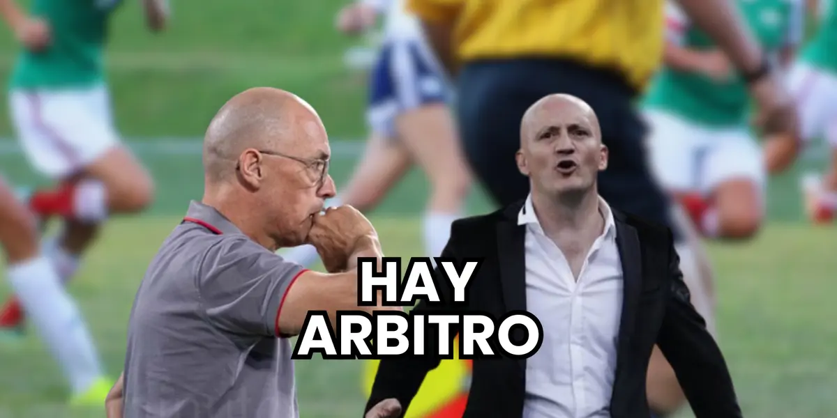 Alfredo Arias y Pablo Repetto, entrenadores de Medellín y Atlético Nacional Foto: Pexels y El Colombiano