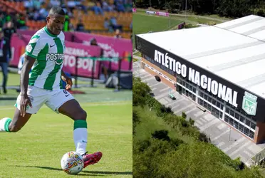 Andrés Felipe Román recibe una sorpresiva de Atlético Nacional.