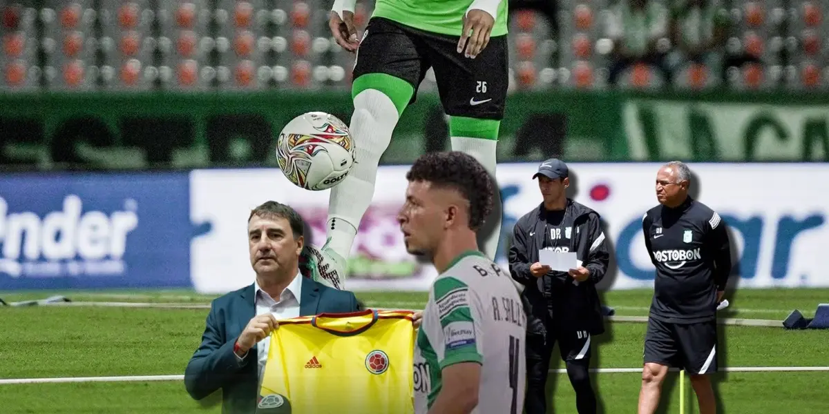 Andrés Salazar es el segundo lateral de Atlético Nacional con convocatorias a Selección sub-20 y mayores