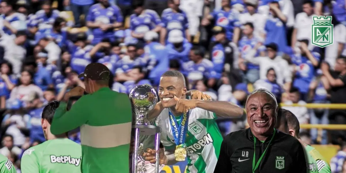 Atlético Nacioal visitó el estadio el Campin y los hinchas de Millonarios se preocuparon más por insultar a Roman y Duque