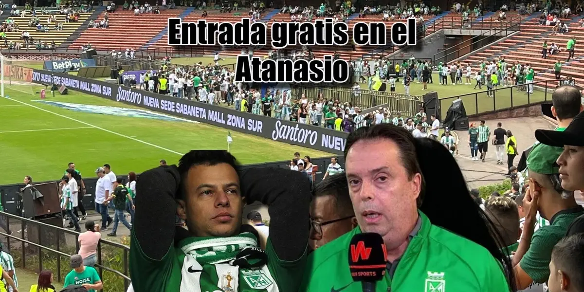 Atlético Nacional ayer tuvo un estadio lleno en la víctoria frente al Deportivo Pereira