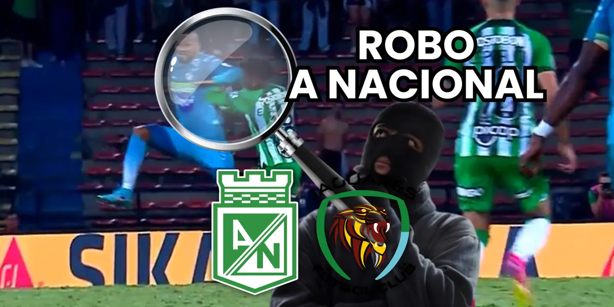 Atlético Nacional choca frente a Jaguares de Córdoba con varias polémicas arbitrales