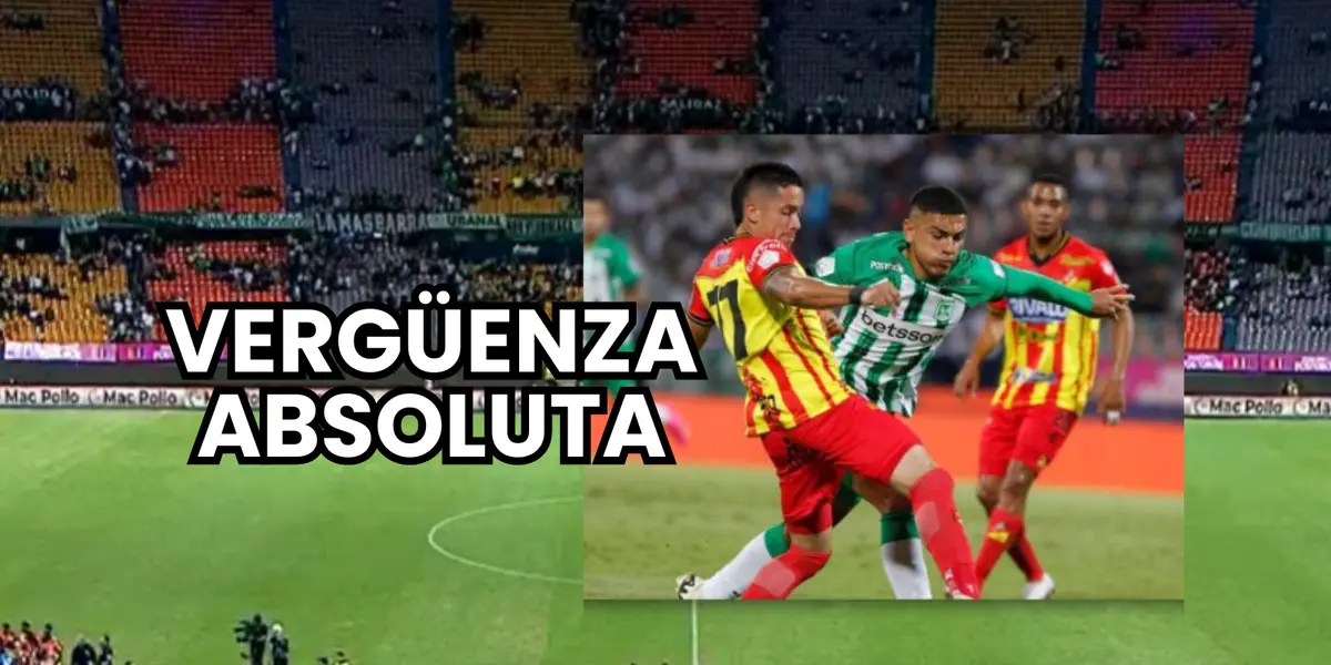 Atlético Nacional eliminado de la Liga Betplay Foto: El Tiempo y Win Sports