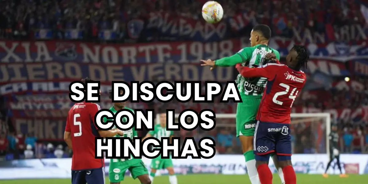 Atlético Nacional empató en el último clásico paisa ante Independiente Medellín Foto: Munera Eastman