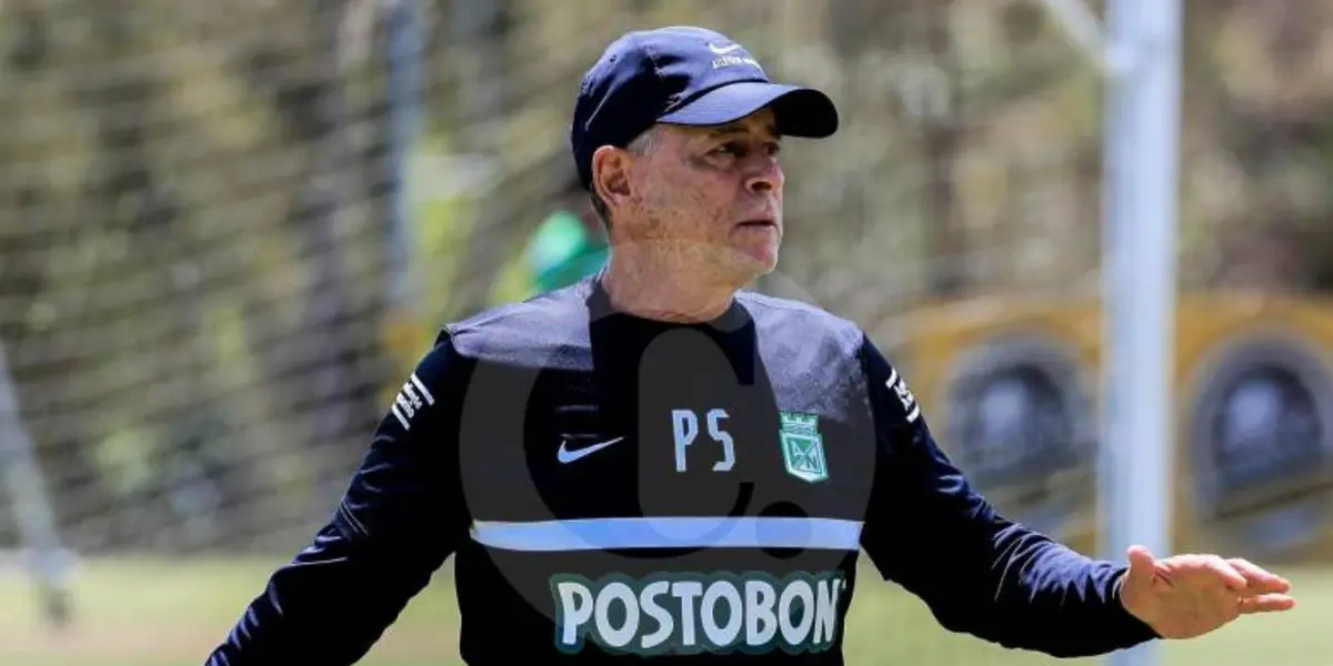 Atlético Nacional enfrenta a Águilas Doradas por la fecha número 16 y Pedro Sarmiento luce confundido con una cosa.