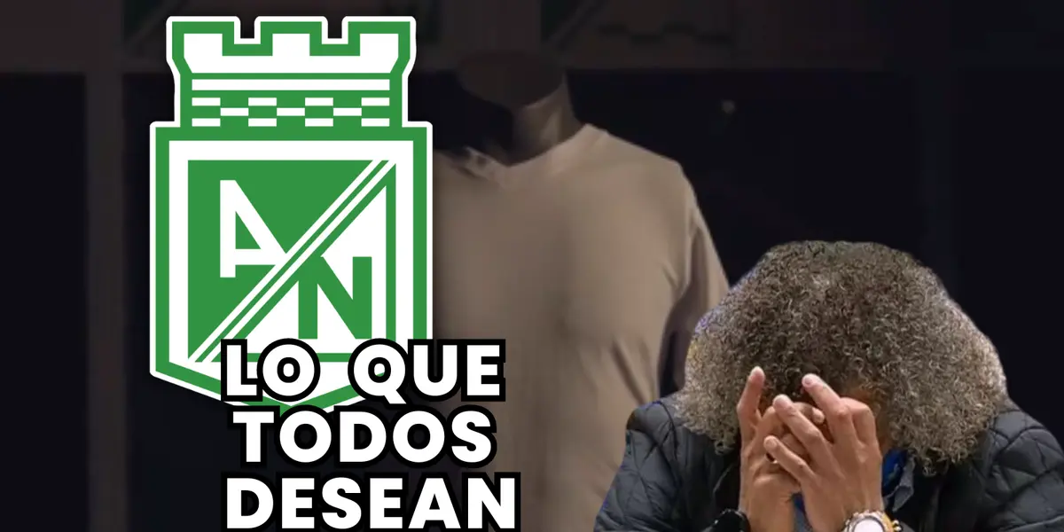 Atlético Nacional está de celebración y Alberto Gamero, entrenador de Millonarios Foto: Captura de Youtube Nacionaloficial y Futbolred