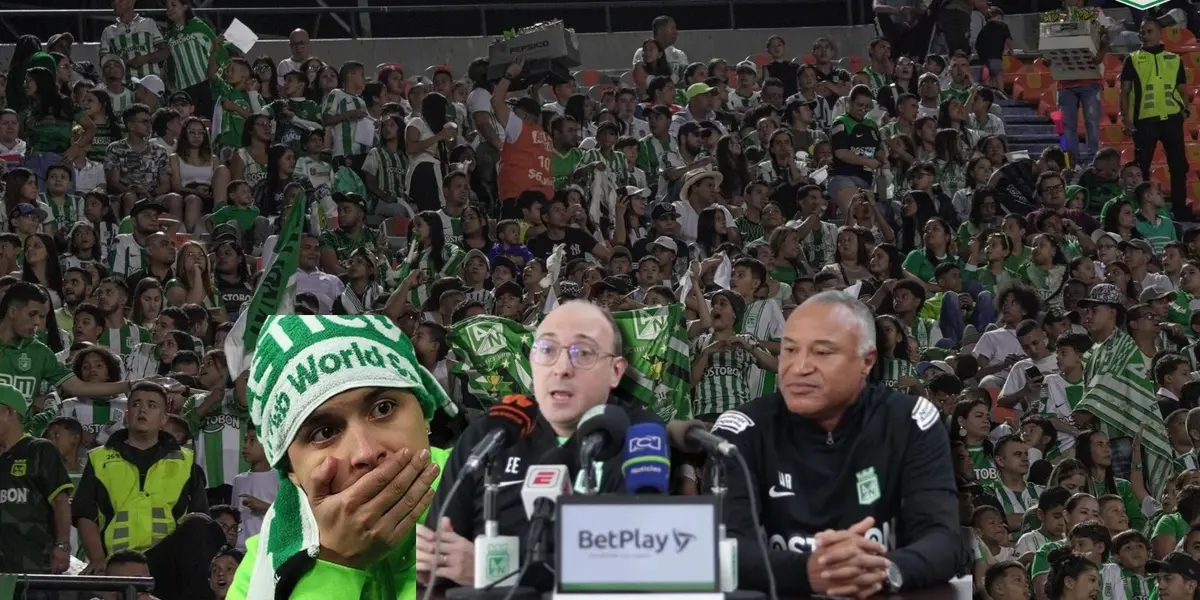 Atlético Nacional esta sumido en una de sus peores risis de los últimos 10 años