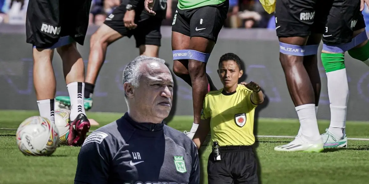 Atlético Nacional fue perjudicado por el árbitro del partido Bismark Santiago