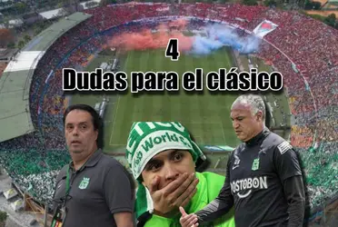 Atlético Nacional jugará contra Medellín en las próximas semanas y desde ya se sabe quiénes no estarán