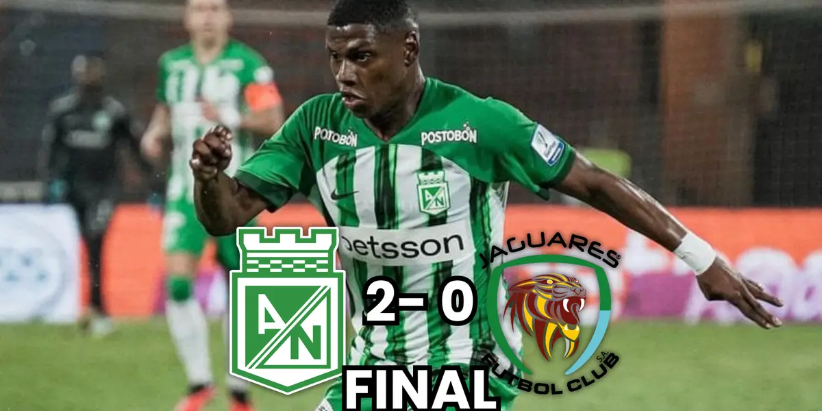 Atlético Nacional vence a Jaguares y Óscar Perea es una de las grandes figuras del encuentro