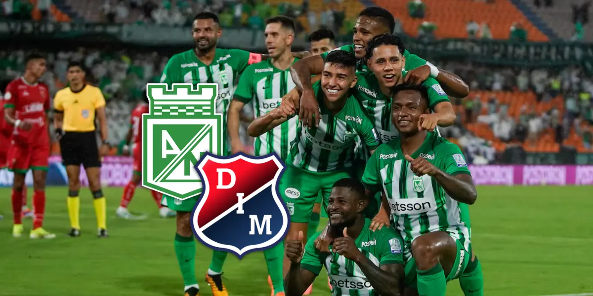 Atlético Nacional vs Dim Foto: El País y Escudoteca