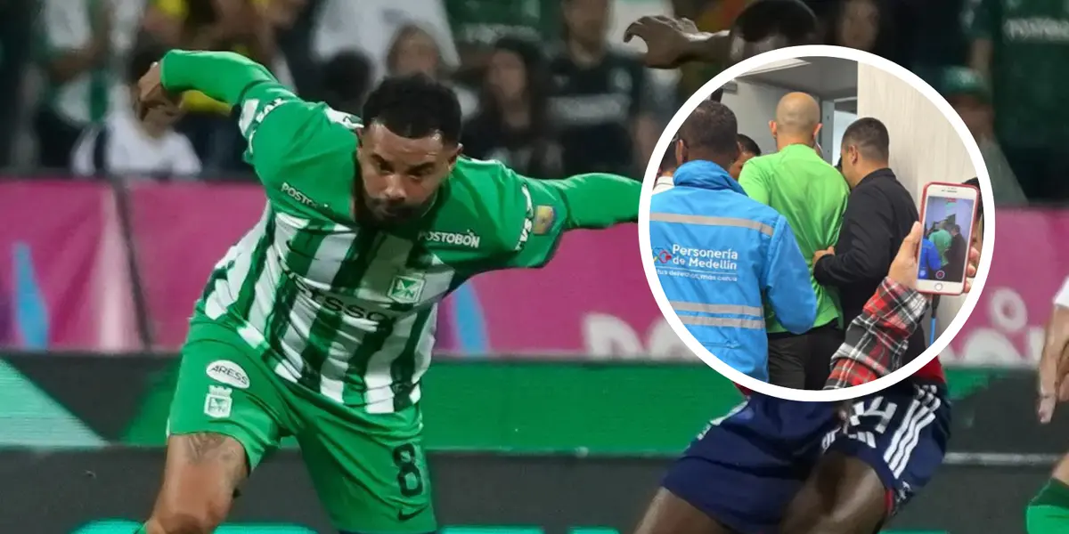 Atlético Nacional vs Independiente Medellín Foto: Antena 2 y Captura de X