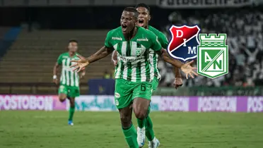 Atlético Nacional vs Independiente Medellín Foto: Minuto 30 y Escudoteca