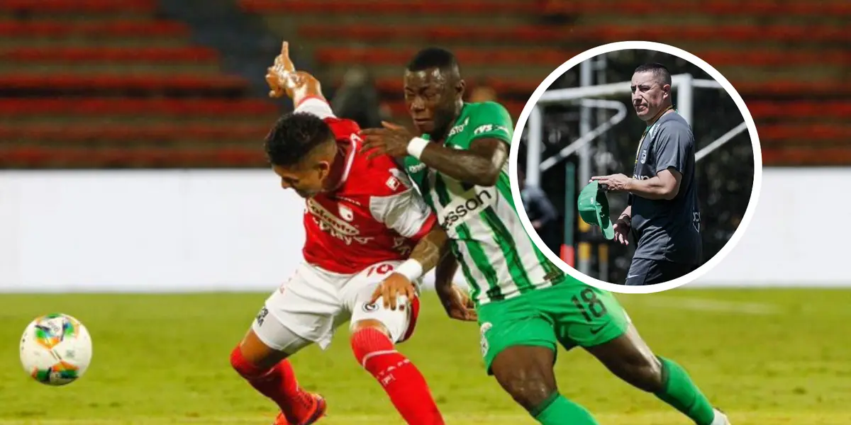 Atlético Nacional vs Independiente Santa Fe Foto: El Tiempo y Nacionaloficial