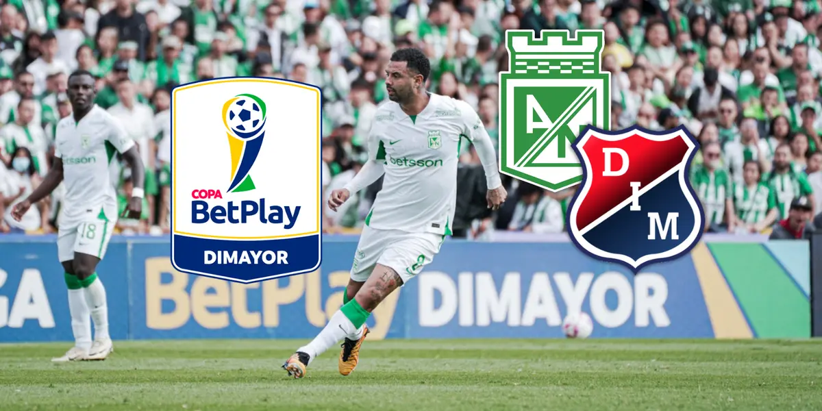 Atlético Nacional vs Medellín Foto: Minuto 30 y Escudoteca