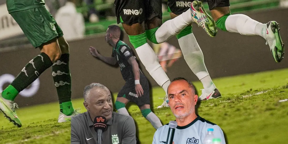 Atlético Nacional y Deportivo Cali empararon 1-1 en un partido muy mal manejado por el juez