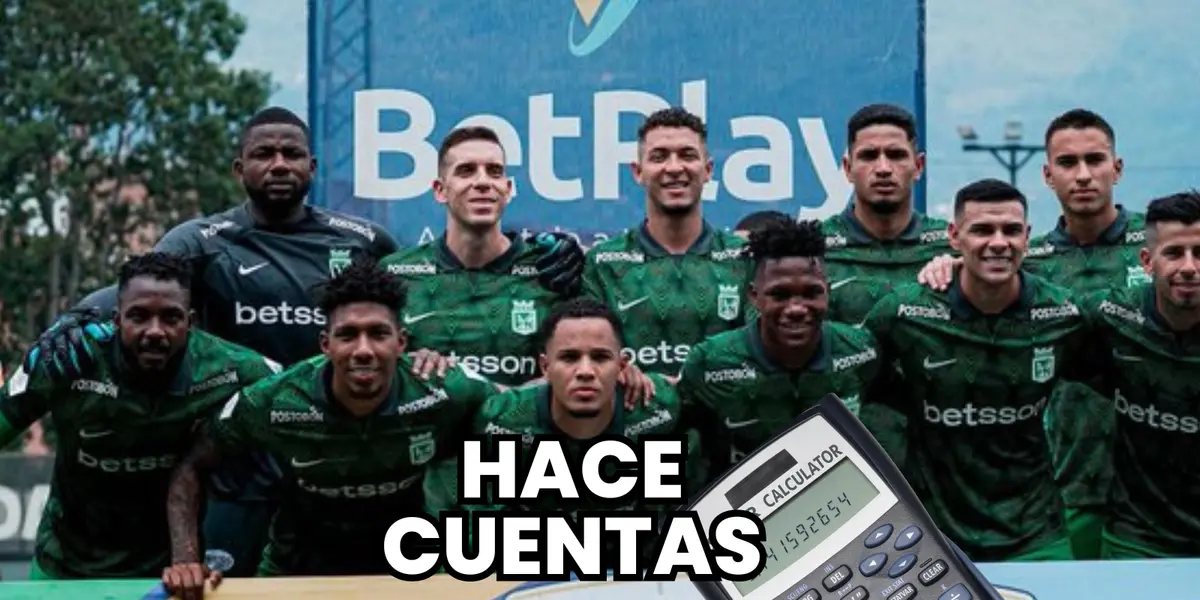 Atlético Nacional y su postal en el Estadio Polideportivo Sur de Envigado