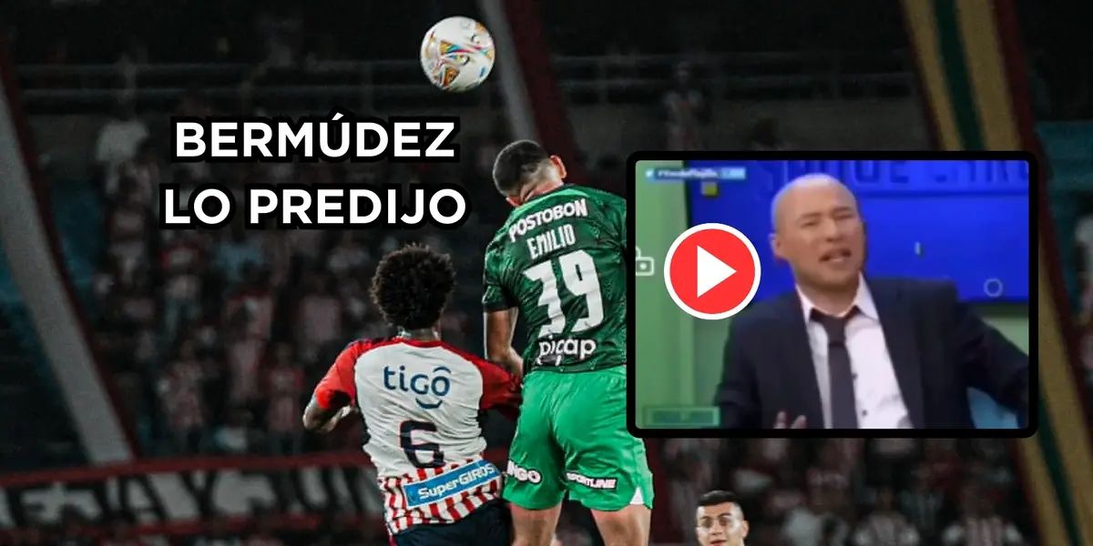 Bermúdez hace mucho tiempo tuvo una predicción con el Verde. Foto tomada de Twitter @nacionaloficial y captura de Twitter @Jwillocv.