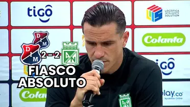 Bernardo Espinosa, defensor de Atlético Nacional Foto: Captura de pantalla Dimayor