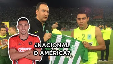 Bocanegra habló de Nacional y América. Foto de Bocanegra de América Web Site y Twitter @nacioaloficial