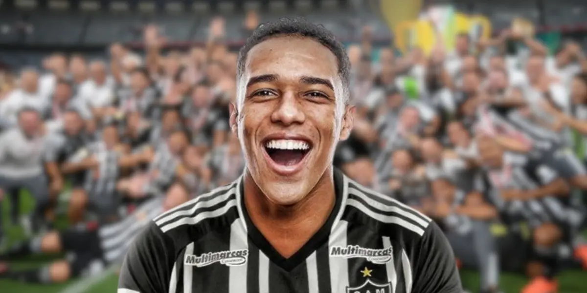 Brahian Palacios, la joya de Atlético Mineiro en este 2024