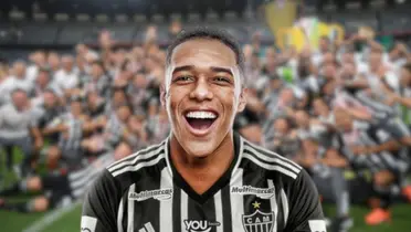 Brahian Palacios, la joya de Atlético Mineiro en este 2024