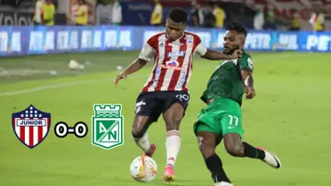 Canterano sentó a un indiscutible en Atlético Nacional ante Junior. FOTO: Antena 2