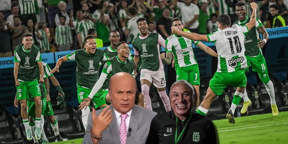 Carlos Antonio Vélez disfruta cuando le va mal a Atlético Nacional pero quedó con los crespos hechos