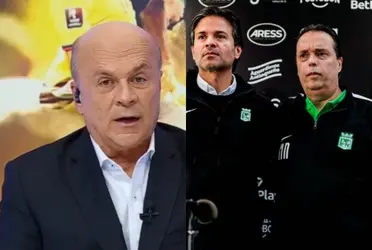 Carlos Antonio Vélez habló de la situación que pasa en Atlético Nacional.