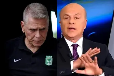 Carlos Antonio Vélez le mandó unos duros comentarios a Paulo Autuori para que despierte en Atlético Nacional.