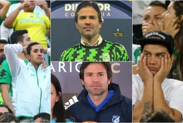 Cientos de hinchas de Atlético Nacional no le quitan la tela de juicio a Benjamín Romero.