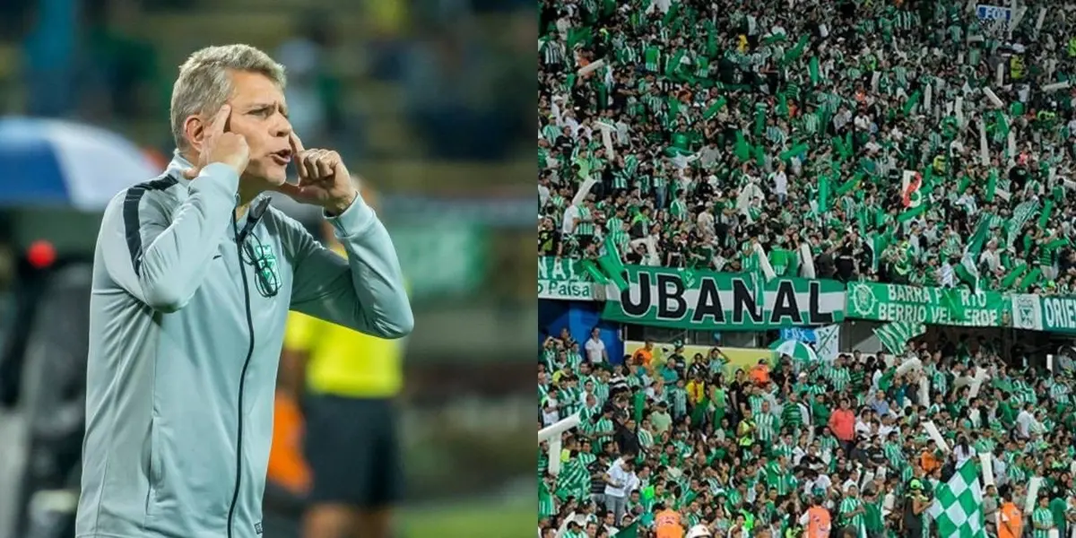 Con el estadio a mitad de capacidad debutó el verde paisa con victoria, Autuori llamó a la afición