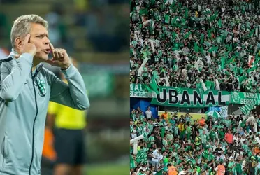 Con el estadio a mitad de capacidad debutó el verde paisa con victoria, Autuori llamó a la afición