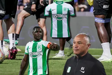 Crsitian Zapata no está al nivel que necesita Nacional y cada partido es más evidente